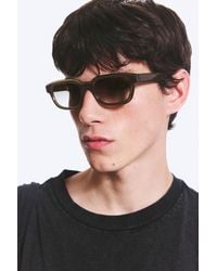 Weekday - Bold Rectangular Frame Sunglasses - Lyst