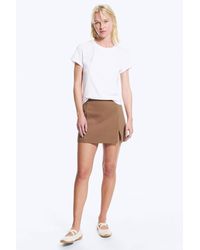 Monki - Low‑Rise Bengalin Mini Skirt - Lyst