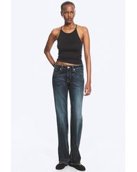 Weekday - Tension Mid Rise Slim Bootcut Jeans - Lyst