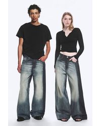 Weekday - Solar Loose Wide Leg Jeans - Lyst