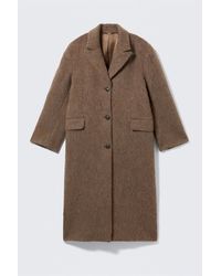 Weekday - Oversized Wool-Blend Coat - Lyst