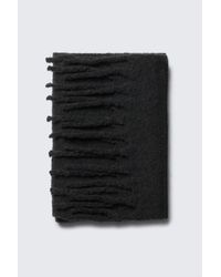 Monki - Chunky Fringed Scarf - Lyst