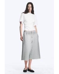 Weekday - Draped Fitted T-Shirt - Lyst