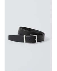 Weekday - Classic Faux Leather Belt - Lyst