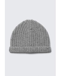 Weekday - Gerippte Beanie - Lyst
