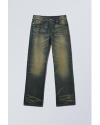 Weekday - Sphere Low Rise Loose Straight Leg Jeans - Lyst