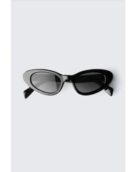 Monki - Winged Cat-Eye Sunglasses - Lyst