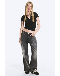 Weekday - Missy Low Rise Loose Straight Jeans - Lyst