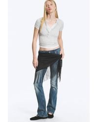 Weekday - Fringe Waist Scarf - Lyst
