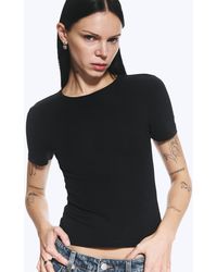 Weekday - Slim Fitted T-shirt - Lyst