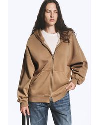 Weekday - Oversized Heavyweight Zip Hoodie - Lyst
