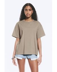 Weekday - Relaxed Boxy Cotton T-Shirt - Lyst
