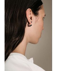 Weekday - Wave Mini Hoops - Lyst