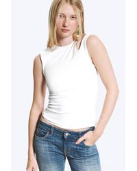 Weekday - Slim Fit Cut Out Tank Top - Lyst