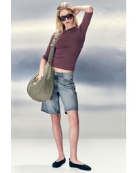 Weekday - Fitted Three-Quarter Sleeve Top - Lyst