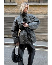 Weekday - Oversized Padded Utility Jacket - Lyst