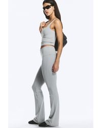 Weekday - Folded Waist Flared Yoga Tights - Lyst