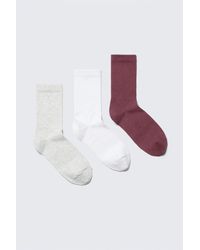 Weekday - 3-Pack Rib Socks - Lyst