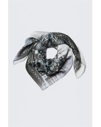 Monki - Printed Square Scarf - Lyst