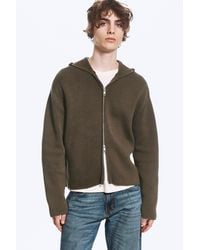 Weekday - Knitted Zip-Through Hoodie - Lyst