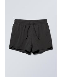 Weekday - Tan Structure Swim Shorts - Lyst