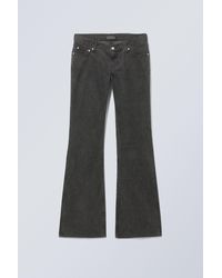 Weekday - Recycled Cord Bootcut Trousers - Lyst