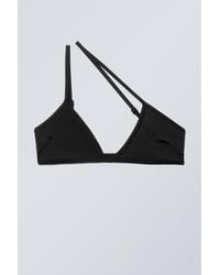 Weekday - Asymmetric Pullover Bikini Top - Lyst