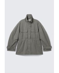 Monki - Relaxed Utility Jacket - Lyst