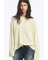 Monki - Long-Sleeved Cotton T-Shirt - Lyst