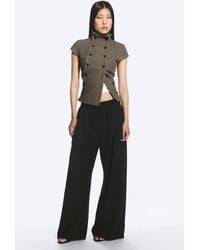 Weekday - Low Waist Pleated Suit Trousers - Lyst