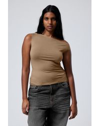 Weekday - Fitted Asymmetric Top - Lyst