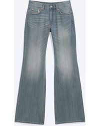 Weekday - Helix Mid Rise Regular Flared Jeans - Lyst