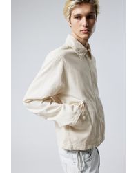 Weekday - Regular Linen Blend Jacket - Lyst