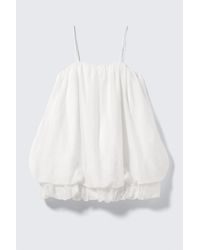 Monki - Sleeveless Balloon Mini Dress - Lyst