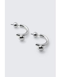 Weekday - Half-Hoop Earrings - Lyst
