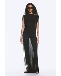 Weekday - Sleeveless Boat-Neck Maxi Dress - Lyst