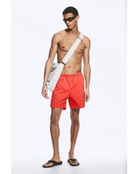Weekday - Ed Bleached Swim Shorts - Lyst