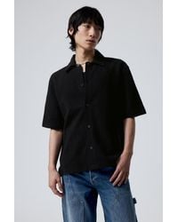 Weekday - Loose Structured Short Sleeve Shirt - Lyst