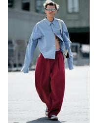 Weekday - Loose Pleated Sweatpants - Lyst