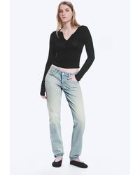 Weekday - Neptune Low Rise Slim Straight Leg Jeans - Lyst