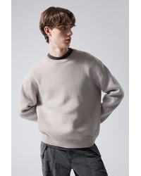 Weekday - Fabian Jacquard Knit Sweater - Lyst