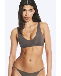 Weekday - Plunge Rib Soft Bra - Lyst