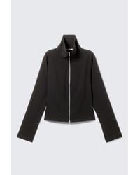 Weekday - Slim Long-Sleeved Zip Shirt - Lyst