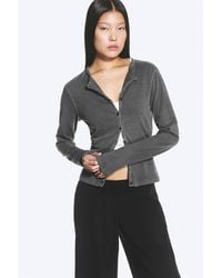 Weekday - Slim Jersey Cardigan - Lyst
