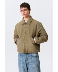 Weekday - Relaxed Boxy Zip Jacket - Lyst
