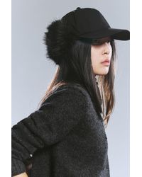 Weekday - Faux Fur Trapper Cap - Lyst