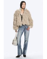 Weekday - Faux Fur Jacket - Lyst