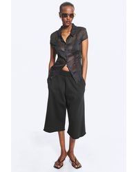 Weekday - Short-Sleeved Crinkle Shirt - Lyst
