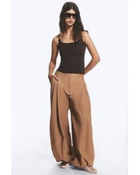 Monki - Low-Rise Balloon Trousers - Lyst