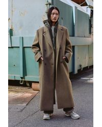 Weekday - Logan Double-Breasted Wool-Blend Coat - Lyst